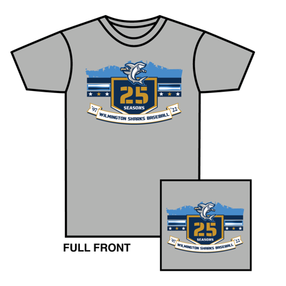 Picture of 25th Anniversary Grey T-Shirt